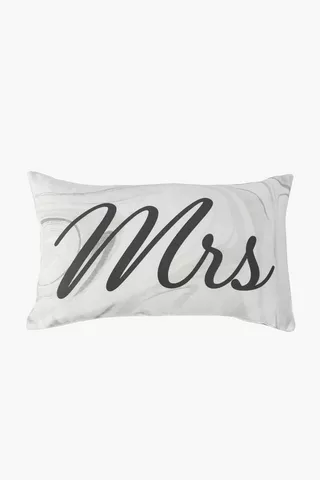 Mrs Marble Scatter Cushion, 30x50cm