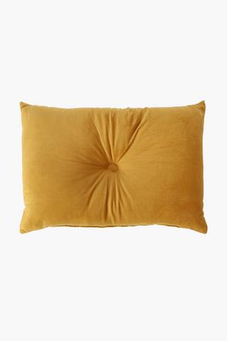 Velvet Button Scatter Cushion 40x60cm