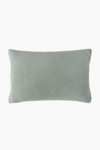 Chenille Knit Scatter Cushion, 45x70cm