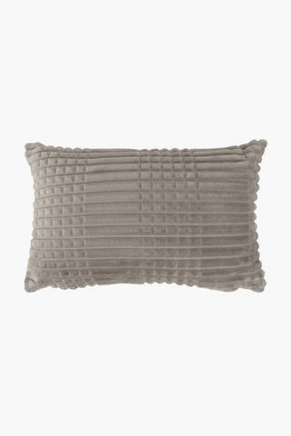 Waffle Fleece Scatter Cushion 30x50cm