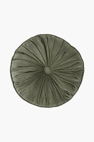 Chenille Rib Round Scatter Cushion