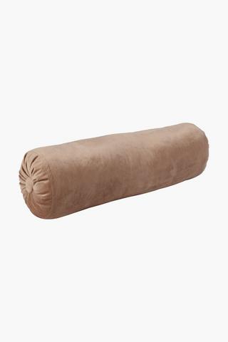 Velvet Bolster Scatter Cushion