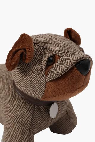 Herringbone Dog Door Stopper