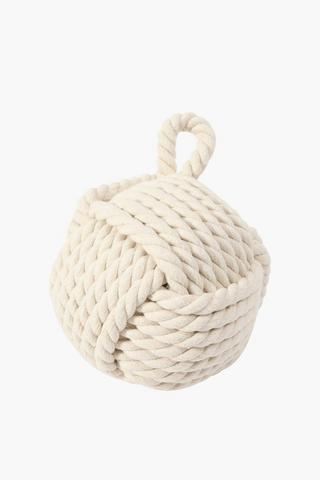 Knotted Rope Door Stopper