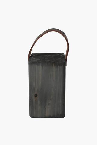 Doorstop Heavy Dark Wood