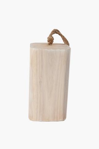 Wooden Doorstopper
