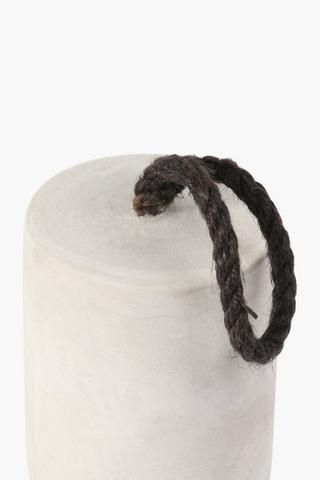 Cement Cylinder Door Stop Tall
