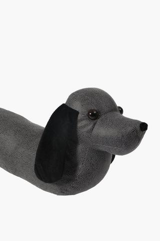 Doorstop Distressed Long Dog