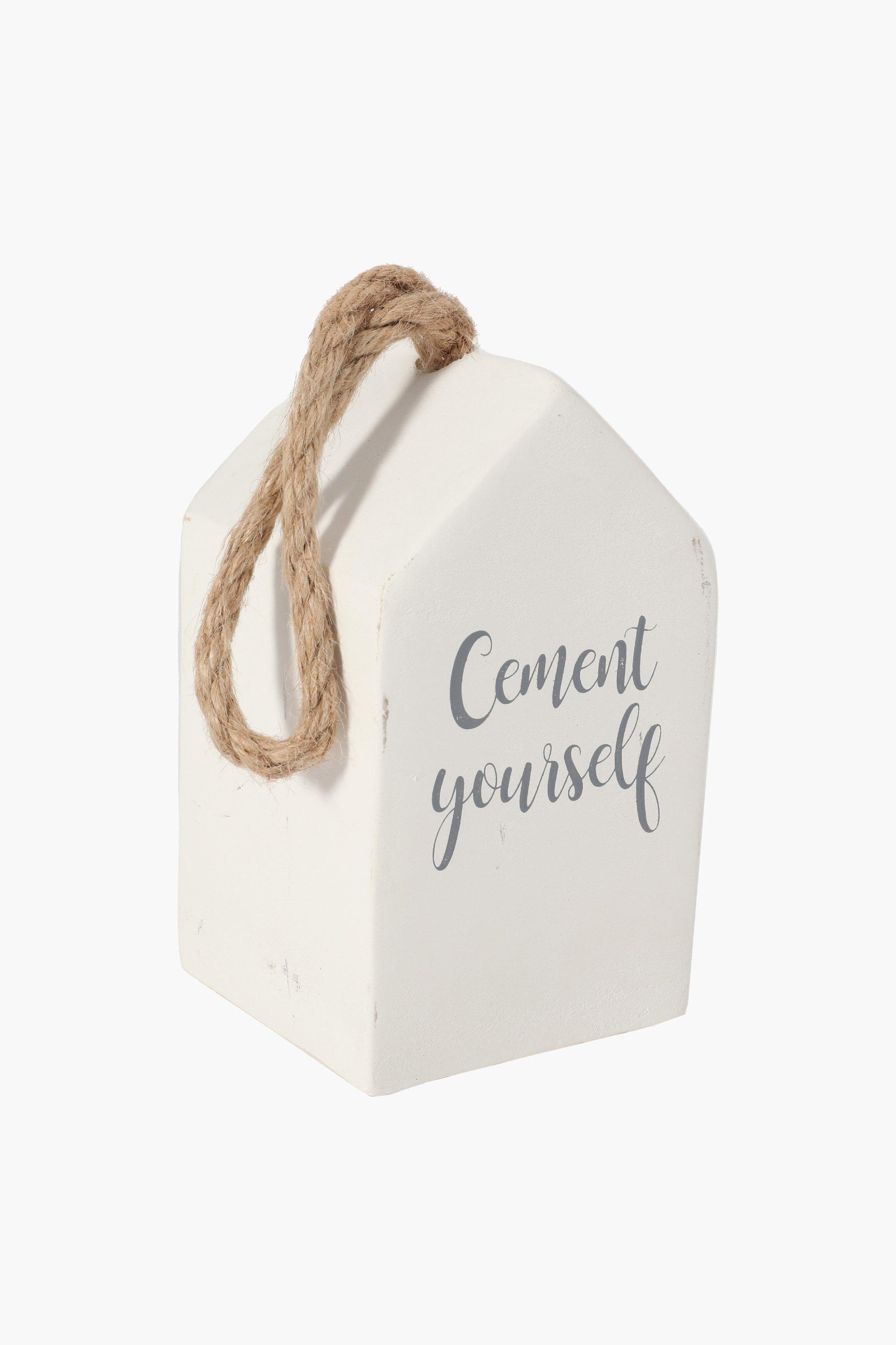 Doorstop Cement Yourself