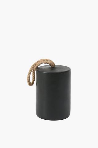 Cement Cylinder Door Stop Tall
