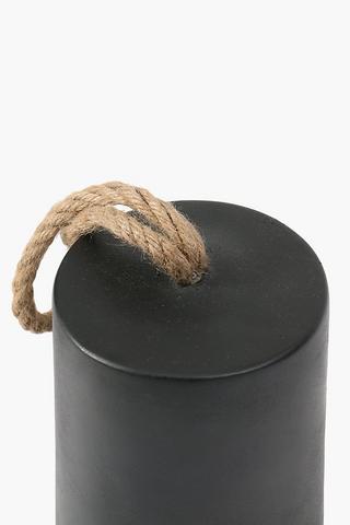 Cement Cylinder Door Stop Tall