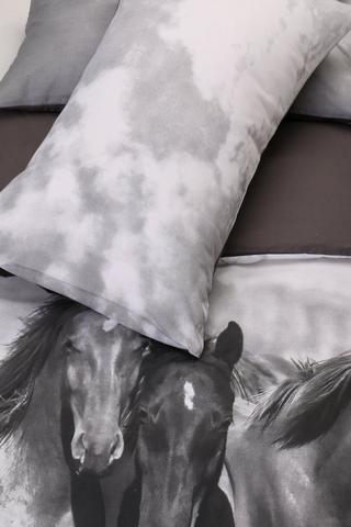 Photographic Horse Print Duvet Cover Set