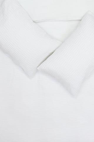 Textured Pleat Duvet Cover Set
