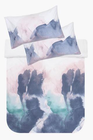Polycotton Bed In Bag Isla Pastel Duvet Cover Set