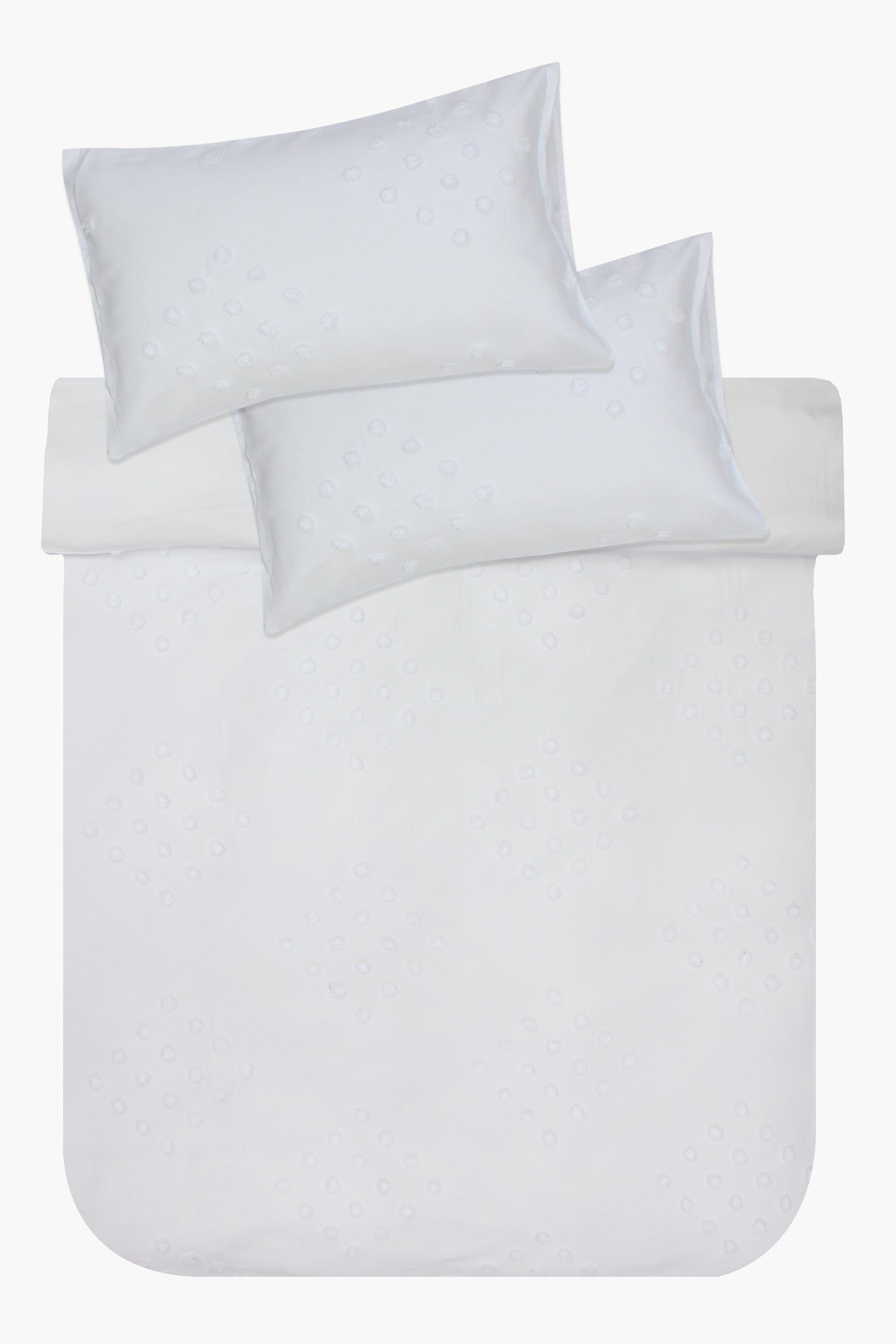 Tufted Diamond Duvet Cover Set