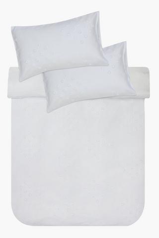 Tufted Diamond Duvet Cover Set