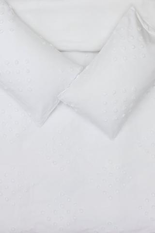 Tufted Diamond Duvet Cover Set
