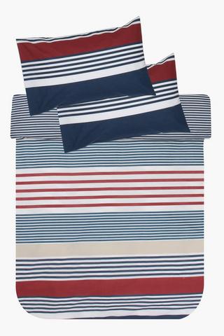Kleinmond Coastal Stripe Duvet Cover Set