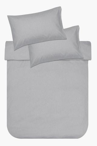 Marl Embossed Duvet Cover Set