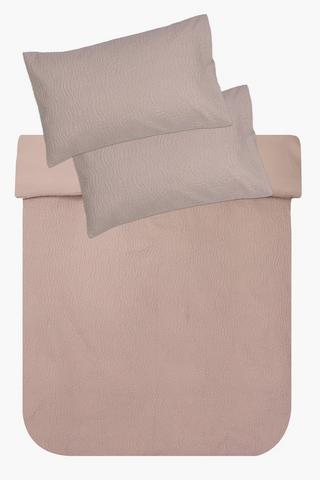 Microfibre Pressed Classic Duvet Cover Set