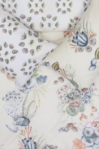 Printed Polycotton Coastal Duvet Cover Set