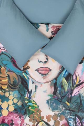 Soft Touch Printed Duvet Cover Set