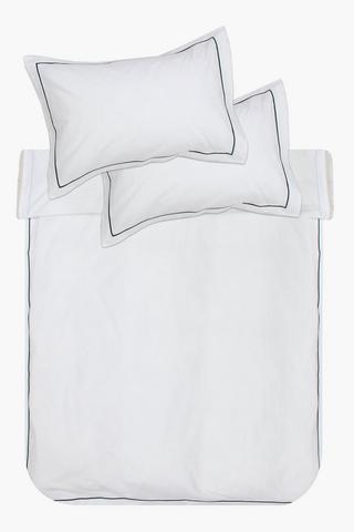180 Thread Count Percale Duvet Cover Set