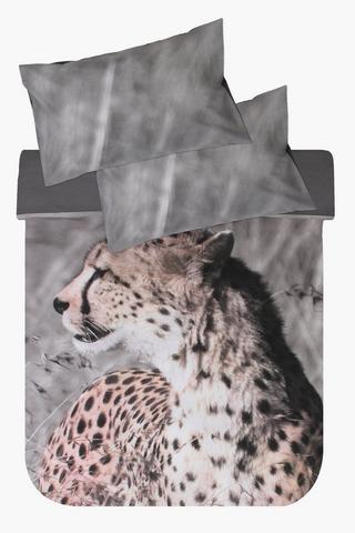 Photographic Cheetah Duvet Cover Set