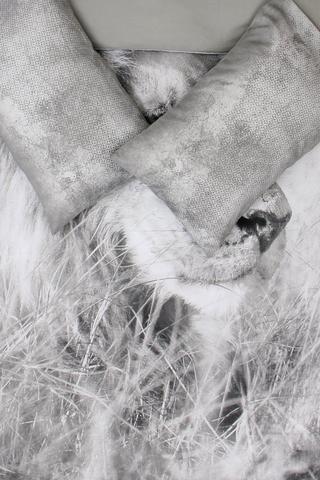 Polycotton Printed Lion Duvet Cover Set