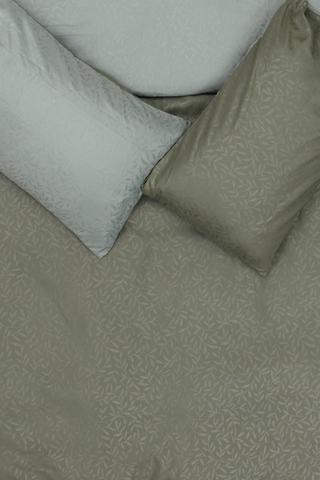 Microfibre Embossed Floral Duvet Cover Set
