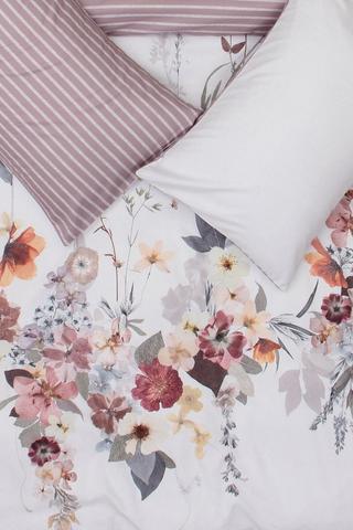 Microfibre Brittany Floral Duvet Cover Set