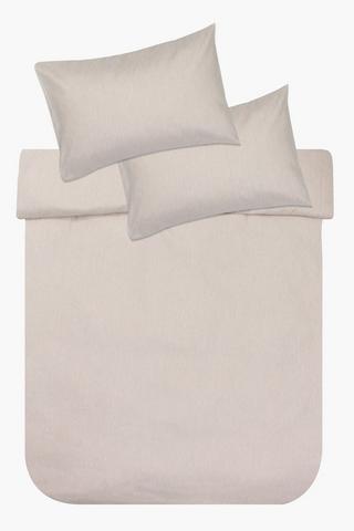 Soft Touch Mingled Yarn Duvet Cover Set