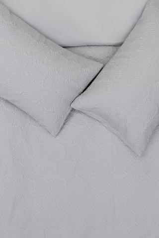 Microfibre Pressed Flower Duvet Cover Set
