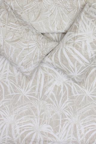 Cotton Printed Botanical Duvet Cover Set