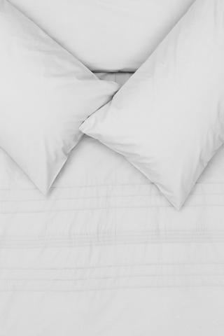 200 Thread Count Cotton Pintuck Duvet Cover Set