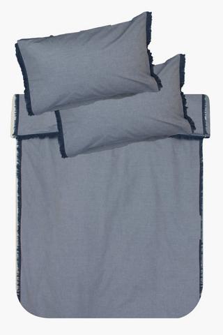 Chambray Fringing Denim