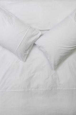 Cotton Dobby Stripe Duvet Cover Set