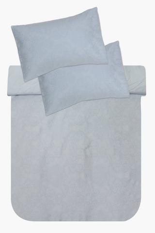 Matelasse Paisley Cotton Duvet Cover Set