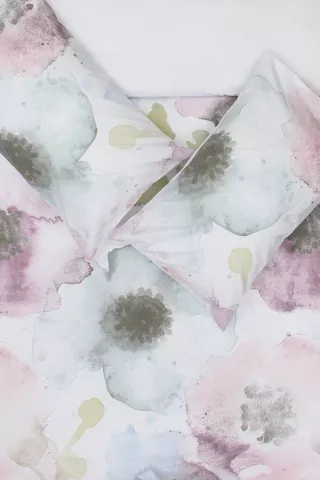 Cotton Camphor Flower Duvet Cover Set
