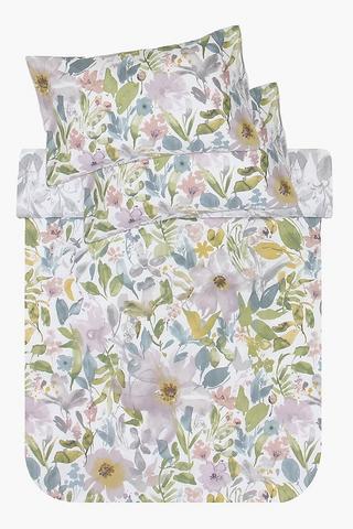 Cotton Classic Floral Duvet Cover Set