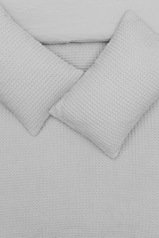 Waffle Duvet Cover Set
