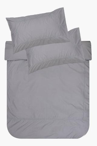 Embroidered Duvet Cover Set