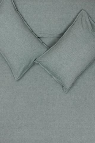 Yarn Dye Cotton Duvet Cover Set