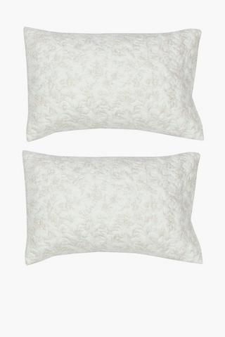 Printed Floral Quilt Set