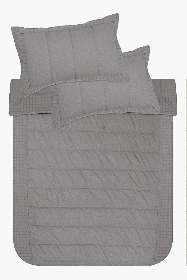 Microfibre 5 Piece Quilt Set Queen