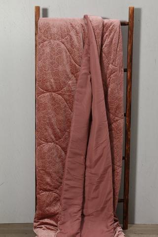 Velvet Embossed Floral Quilt King