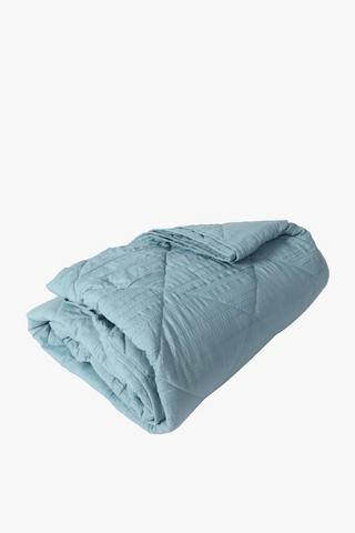 Microfibre Crushed Quilt