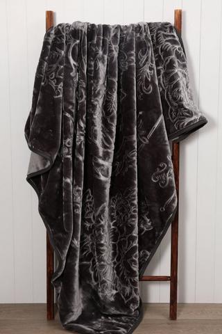 Mink Embossed Blanket, 200x230cm