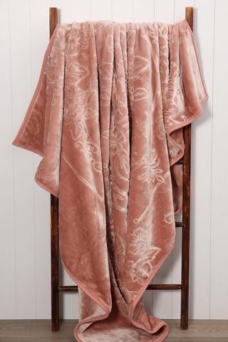 Mink Embossed Blanket, 200x230cm