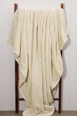 Mink Embossed Blanket, 200x230cm